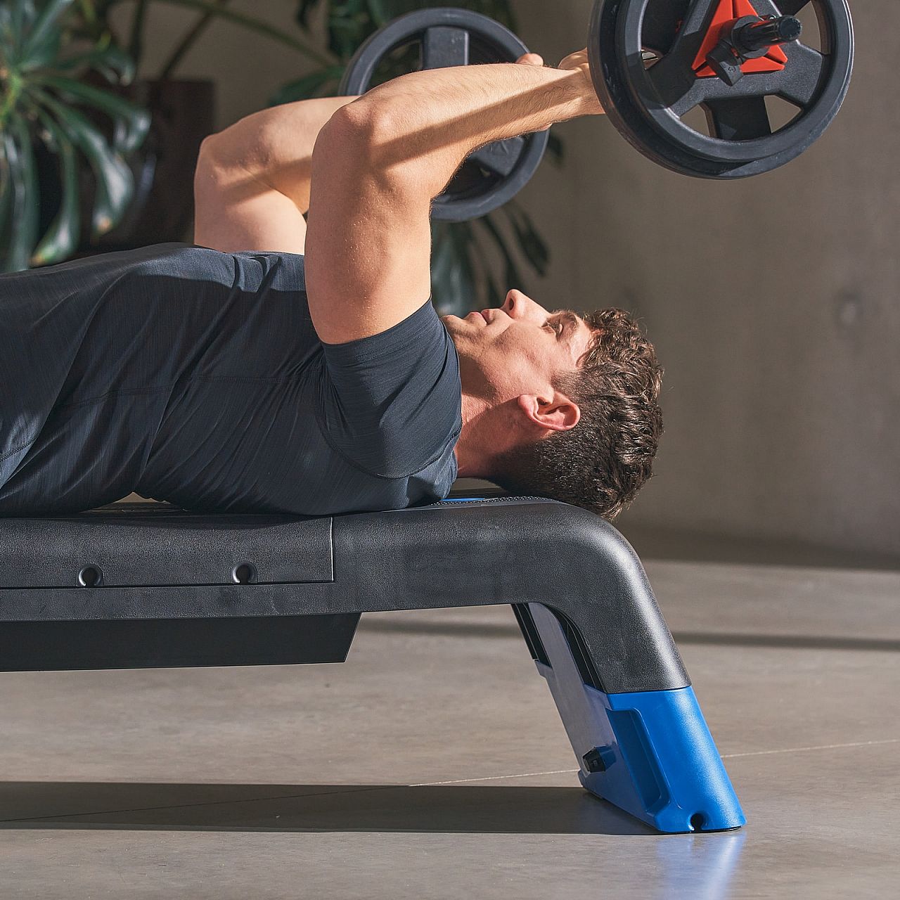 Регулируемая степь с функцией скамьи Reebok RAP-15170BL