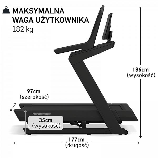 Беговая дорожка электрическая NordicTrack X24