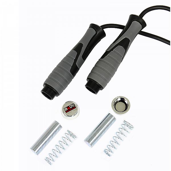 Скакалка для корекції фігури з обважнювачами 2 X 100Г Body Sculpture BK 256