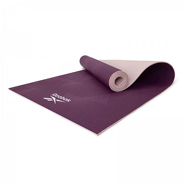 Мат для йоги Reebok RAYG-11030PL 4 мм фиолетовый