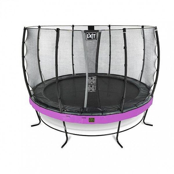 Батут EXIT Elegant Premium 366cm Purple із захисною сіткою стандарт
