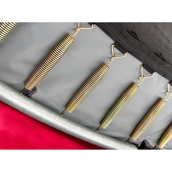 Батут EXIT Elegant Premium 305 cm red з сіткою безпеки Deluxe