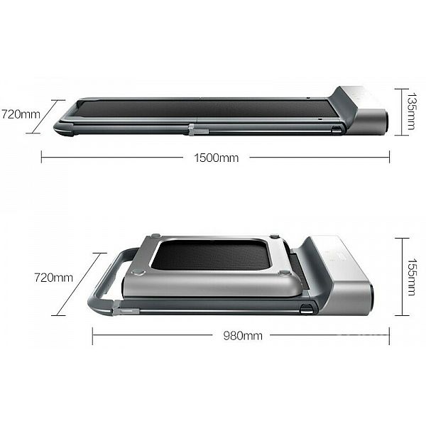 Беговая дорожка Xiaomi Kingsmith WalkingPad R1 Pro Silver