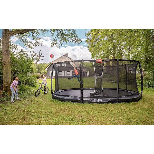 Батут BERG SPORTS Champion InGround 380 Grey