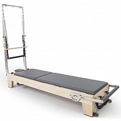 Реформер Elina Pilates Elite Wood з вежою ELN 300006 Grey