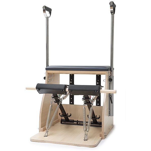 Комбінований стілець для пілатесу Elite Pilates ELN 400012 Grey