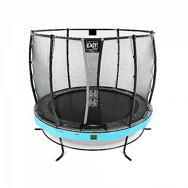 Батут EXIT Elegant Premium 305 cm blue з сіткою безпеки Deluxe