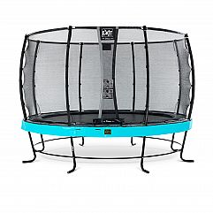 Батут EXIT Elegant Premium 366 cm blue з сіткою безпеки Deluxe для  дітей і доро..