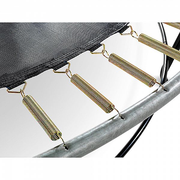 Батут EXIT 4 метра Elegant Premium 427cm black (Нідерланди, для дорослих, дітей, фітнесу, на 200 кг)