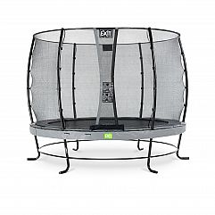 Батут c захисною сіткою EXIT Elegant 305 cm grey