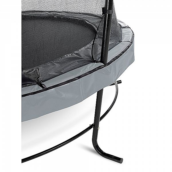 Батут c захисною сіткою EXIT Elegant 305 cm grey