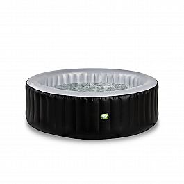 СПА Басейн надувний EXIT Silver Classic 204 x 65 см чорного кольору