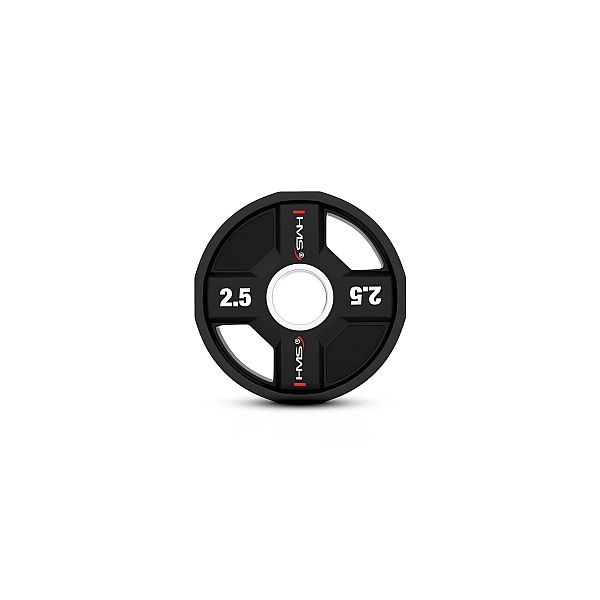 Диск 2.5кг для олимпийской штанги полиуретановый HMS TPC02