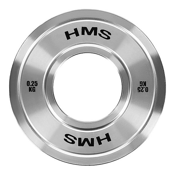 Диски для олімпійської штанги калібровані HMS TOS 2x0.25кг