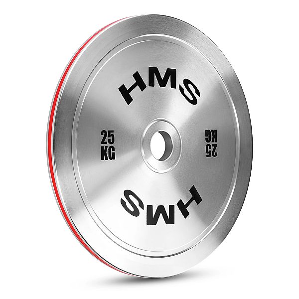Диски для олімпійської штанги калібровані HMS TOS 2x25кг