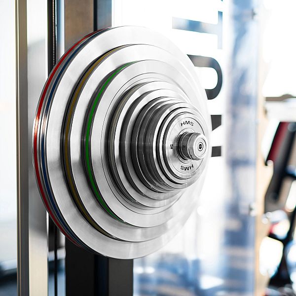 Диски для олімпійської штанги калібровані HMS TOS 2x25кг