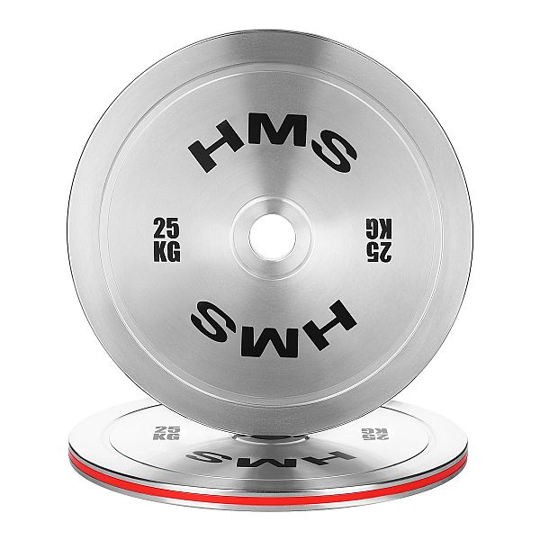 Диски для олімпійської штанги калібровані HMS TOS 2x25кг