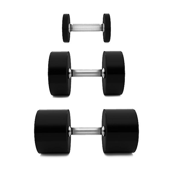 Гантельний ряд для спортзалу 1050кг HMS HPC SET (2x2.5-50кг) с