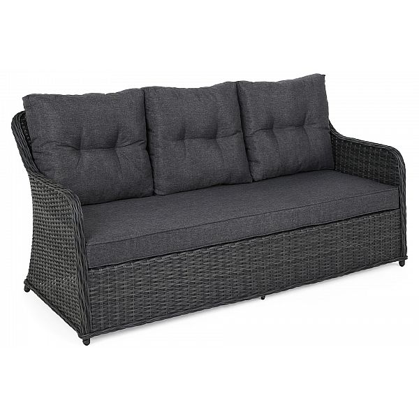 Садові меблі з техноратанга Bergamo Elegant Grey / Grey Melange