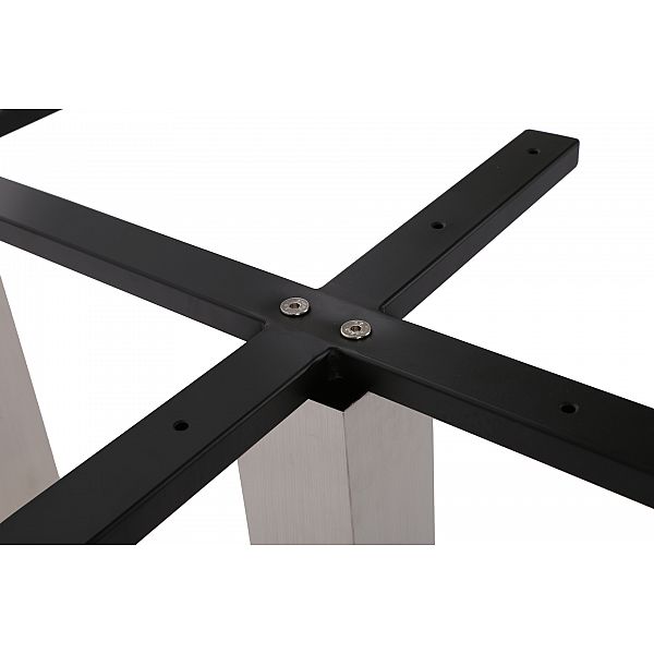 Подвійна сталева основа для столу E-30A INOX