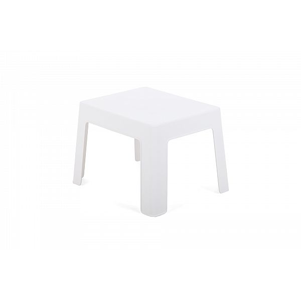 Садовий шезлонг Havana Basic White зі столиком