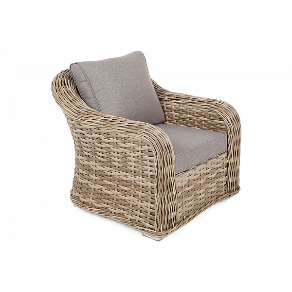Кутовий набір садових меблів Foggia Beige / Beige Melange