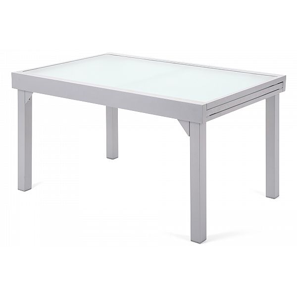 Алюмінієві садові меблі Orlando Basic Silver / Black 6+1