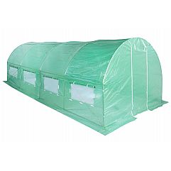 Фольгований тунель 300 x 600 см (18 м²) каркас + зелена фольга