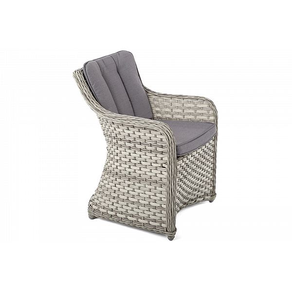 Алюмінієві садові меблі Capri 145 см Silver / Light Grey Dallas Light Grey / Grey 6+1