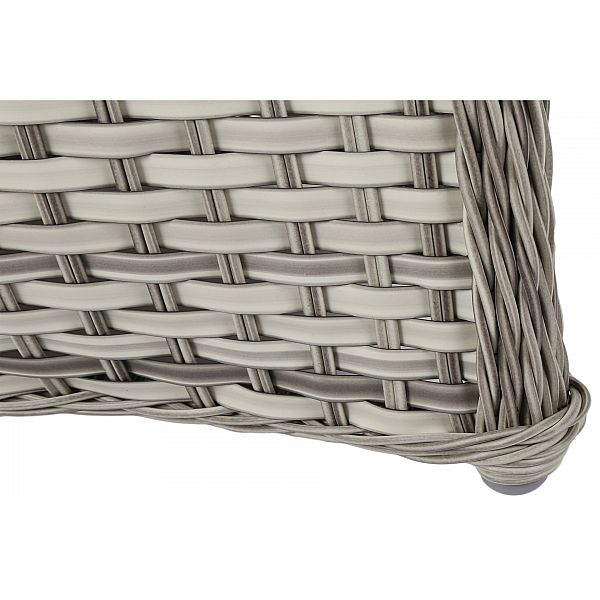 Алюмінієві садові меблі Capri 145 см Silver / Light Grey Dallas Light Grey / Grey 6+1