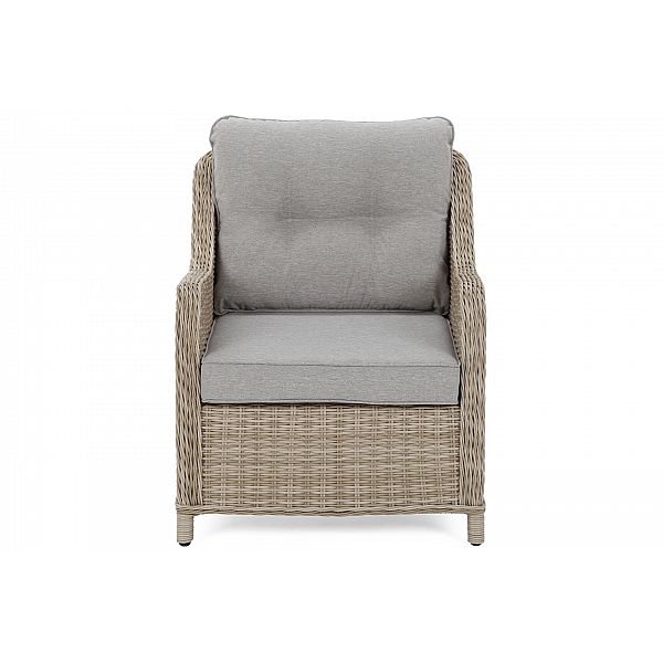 Кутові садові меблі з техноротангу Windsor Beige / Grey