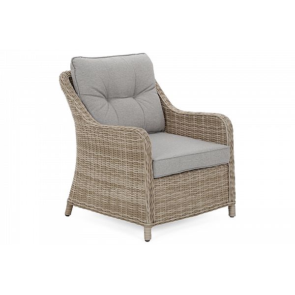 Кутові садові меблі з техноротангу Windsor Beige / Grey