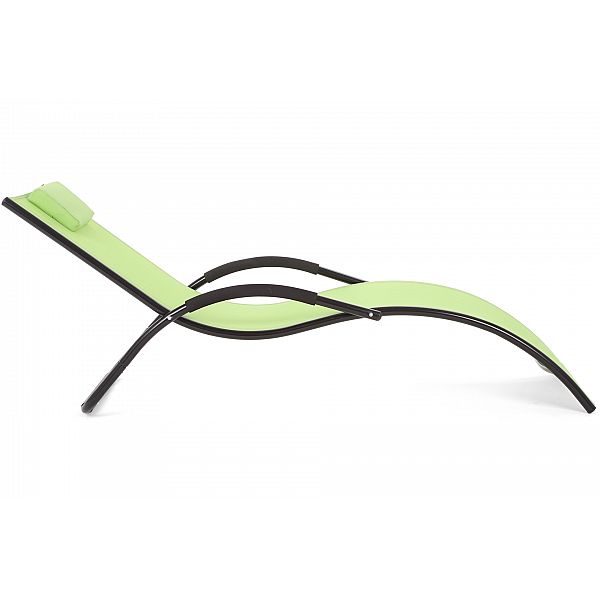 Садовий шезлонг Madera Black / Green