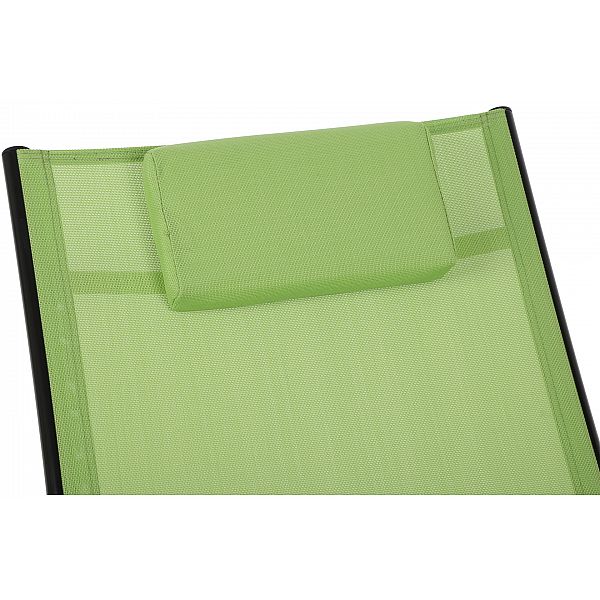 Садовий шезлонг Madera Black / Green