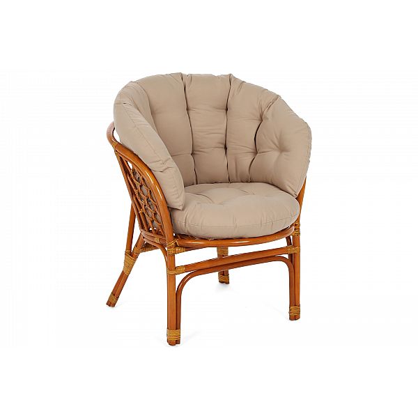 Садові меблі з ротанга Bahama Orange / Latte 3+1