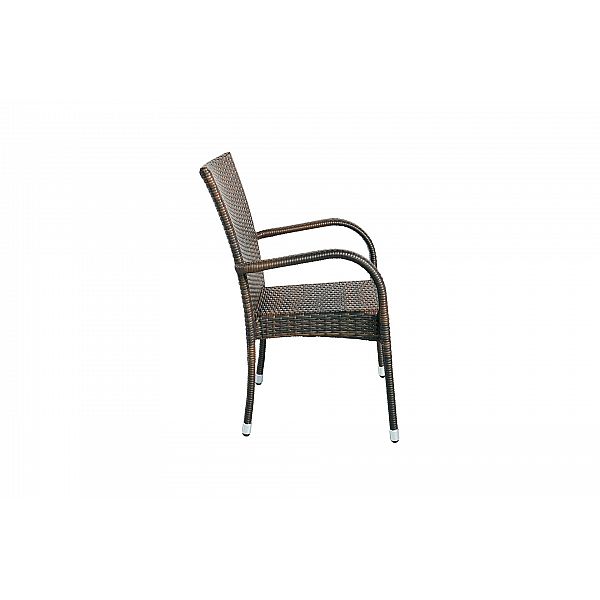 Меблі з техноратангу Mori Square Elegant Brown 4+1