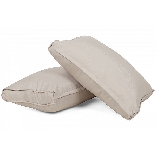 Кутові садові меблі з техноратанга Lagos Beige / Ecru