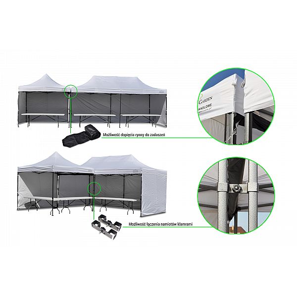 Желоб для торговой палатки 450см