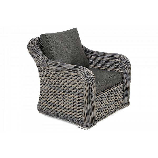 Садові меблі з техноротангу Foggia Light Grey / Grey Melange