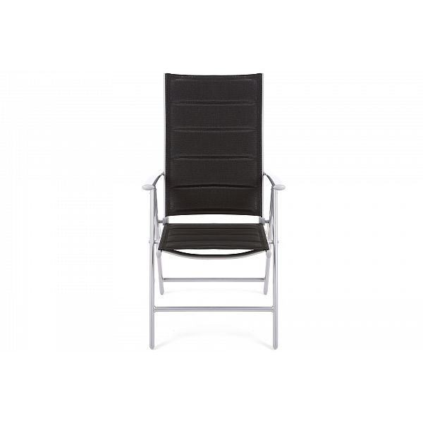 Алюмінієві садові меблі Capri 145 см Black / Light Grey Ibiza Silver / Black 6+1