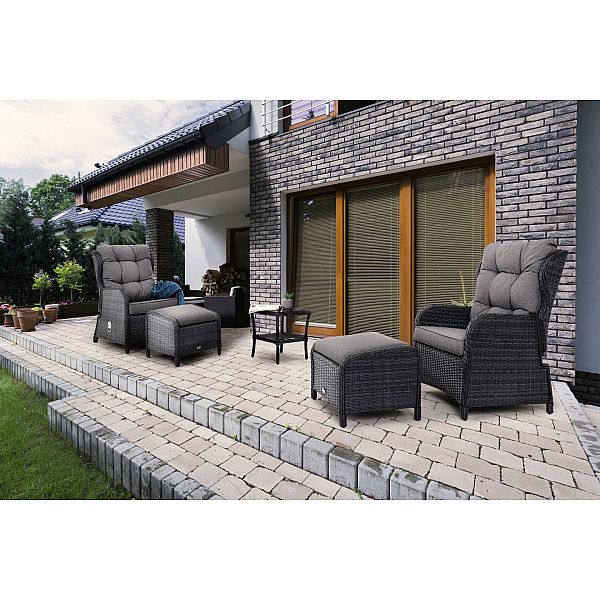 Садові меблі з техноратангу Sofia Beige / Beige Melange