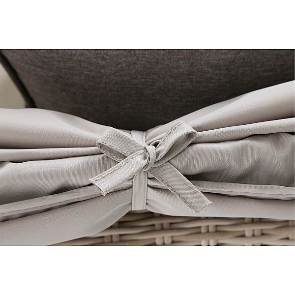 Садовий кошик з техноратангу Michigan Beige / Beige Melange