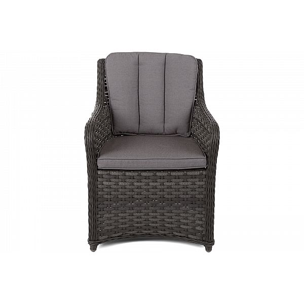 Алюмінієві садові меблі Capri 145 см Black / Sand Dallas Grey / Grey 6+1