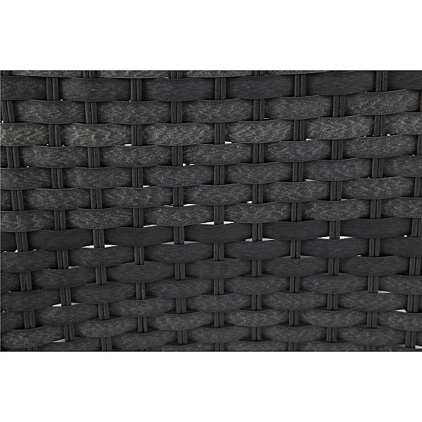 Алюмінієві садові меблі Capri 145 см Black / Sand Dallas Grey / Grey 6+1