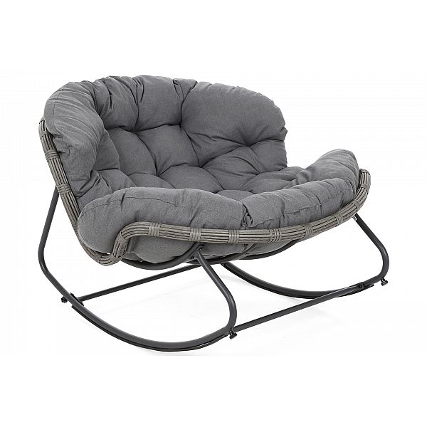 Комплект крісел з техноротангу Palermo Grey / Grey