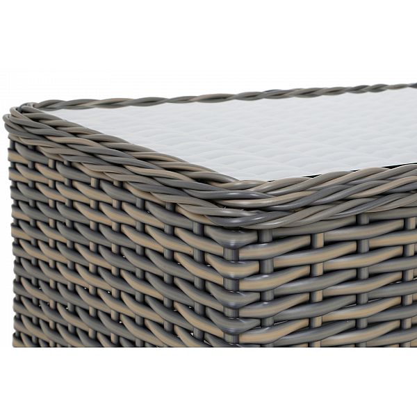 Садові меблі з техноротангу Foggia Silk Grey / Grey Melange