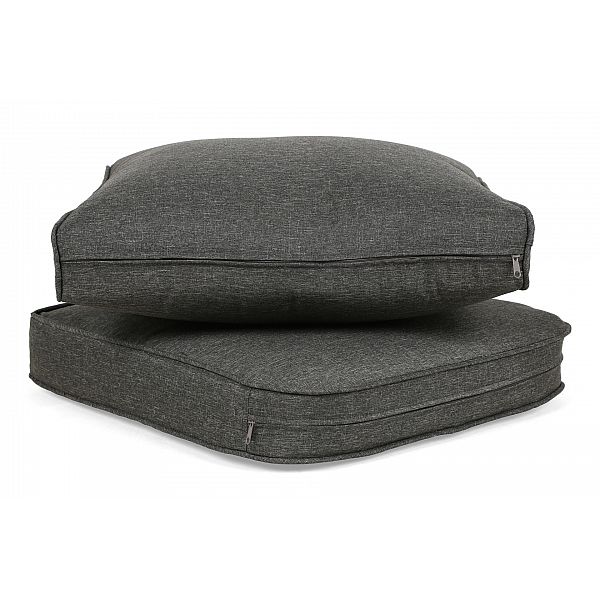 Садові меблі з техноротангу Foggia Silk Grey / Grey Melange