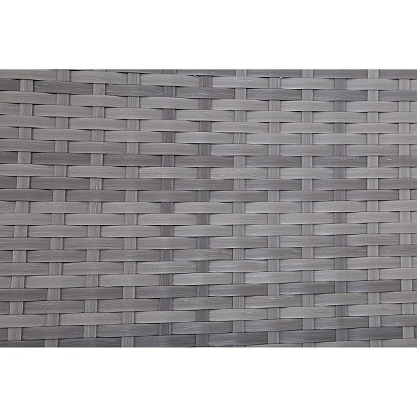 Садовий шезлонг із столиком з техноратангу Bora Bora Grey / Light Grey