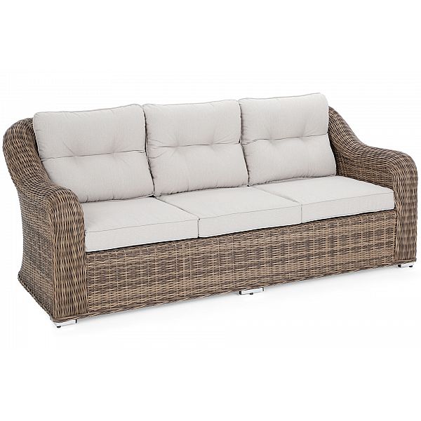Садові меблі з техноратангу Andros Brown / Beige