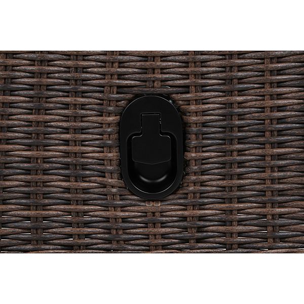 Крісло з техноратангу Bristol Relax Brown Mat / Brown Melange